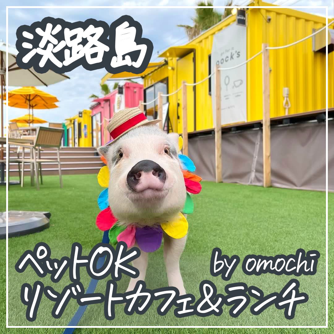 淡路島 ペットOK リゾートカフェ＆ランチ