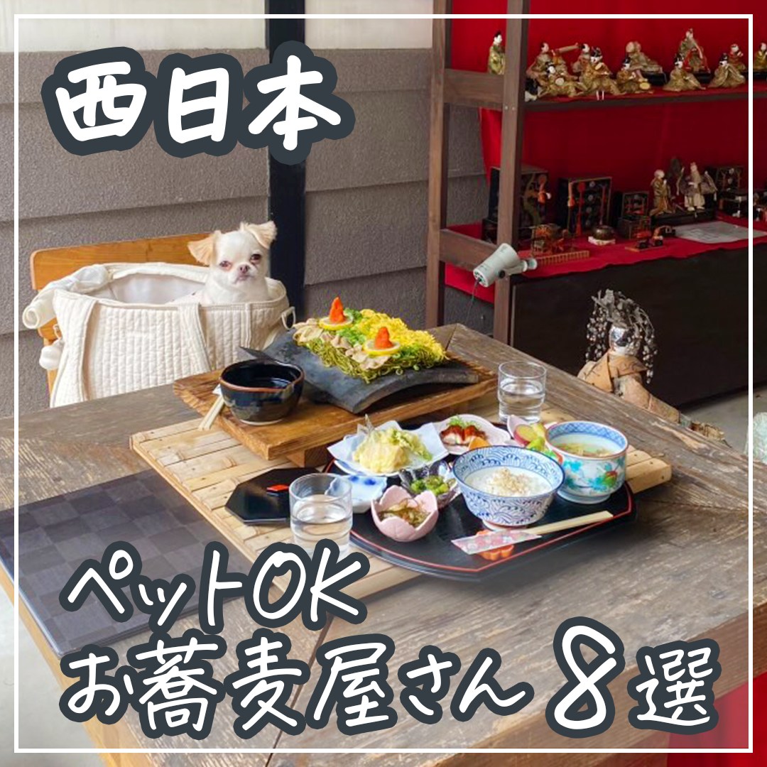 西日本 ペットOKお蕎麦屋さん 8選