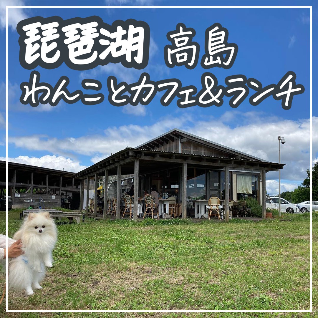 琵琶湖 高島わんことカフェ＆ランチ
