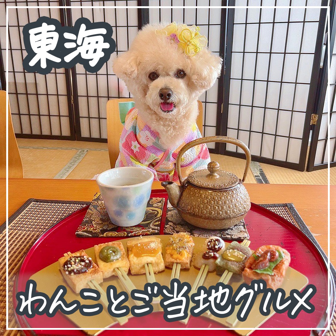 東海 わんことご当地グルメ